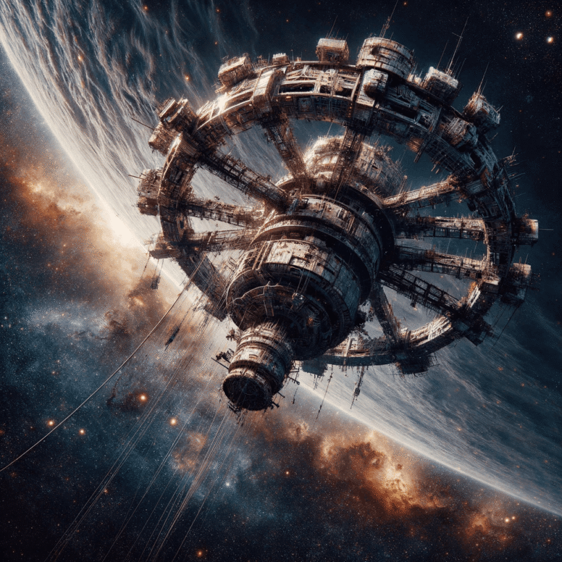 Relatos Fantásticos: Historias de ciencia ficción - La estación espacial Aegis.