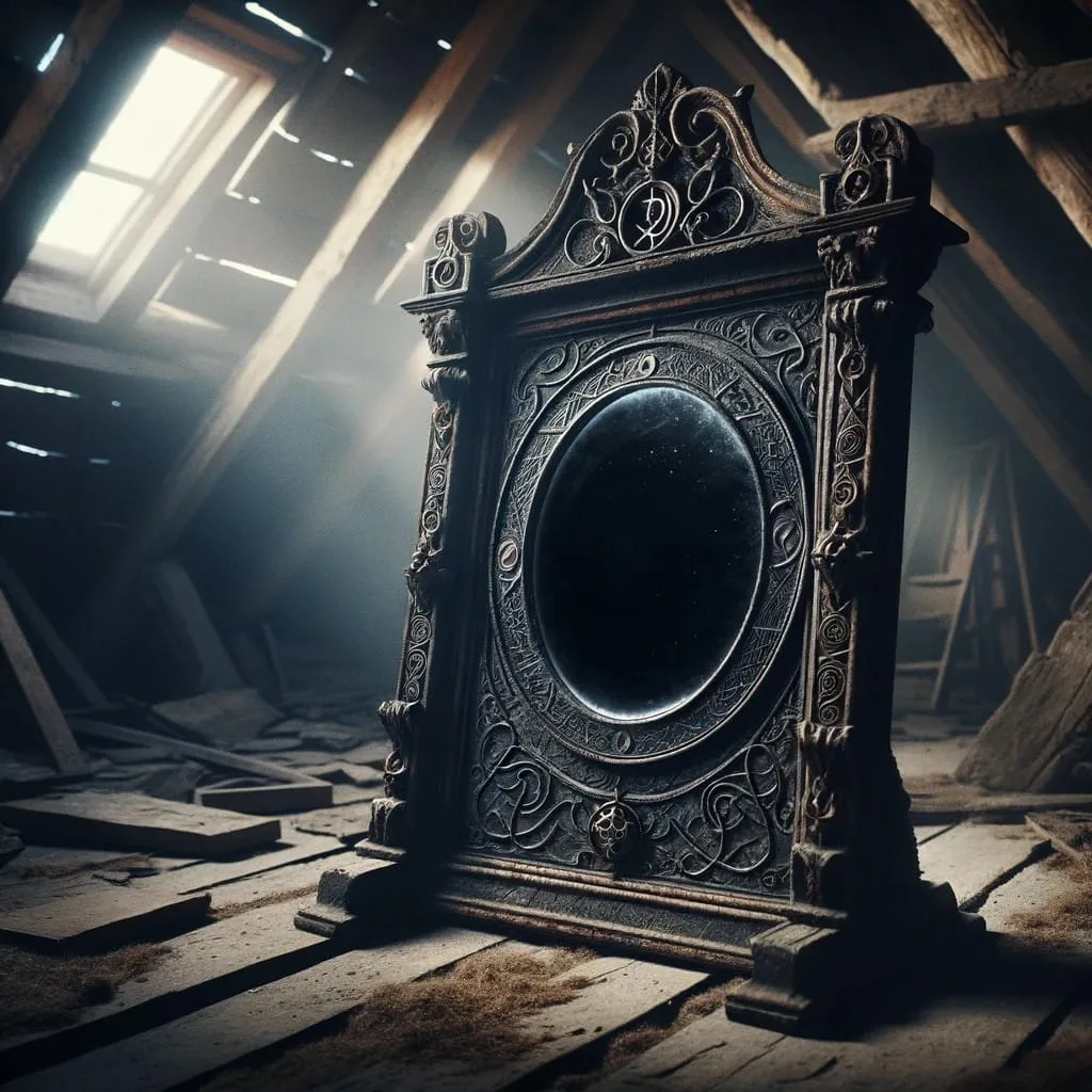 Historias de terror: El espejo de obsidiana.