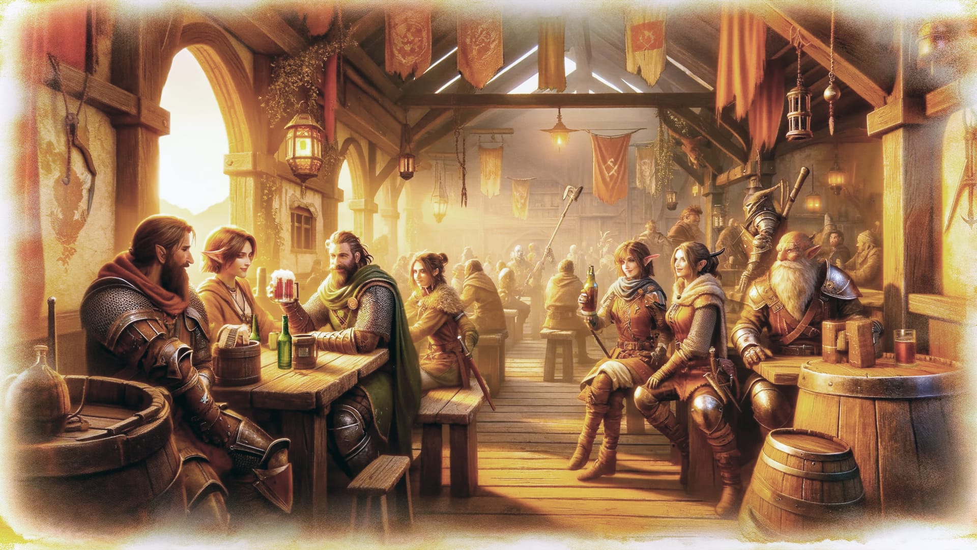 Relatos Fantásticos : Historias de Taberna - Fondo